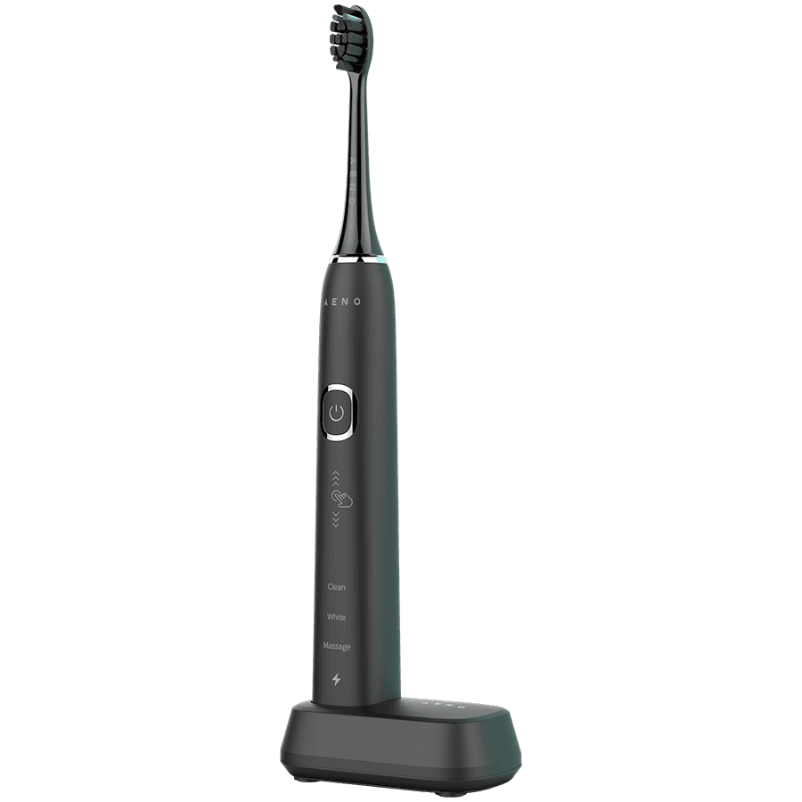AENO Sonic Electric Toothbrush, DB4: Black, 9 scenarios, with 3D touch, wireless charging, 46000rpm, 40 days without charging, IPX7