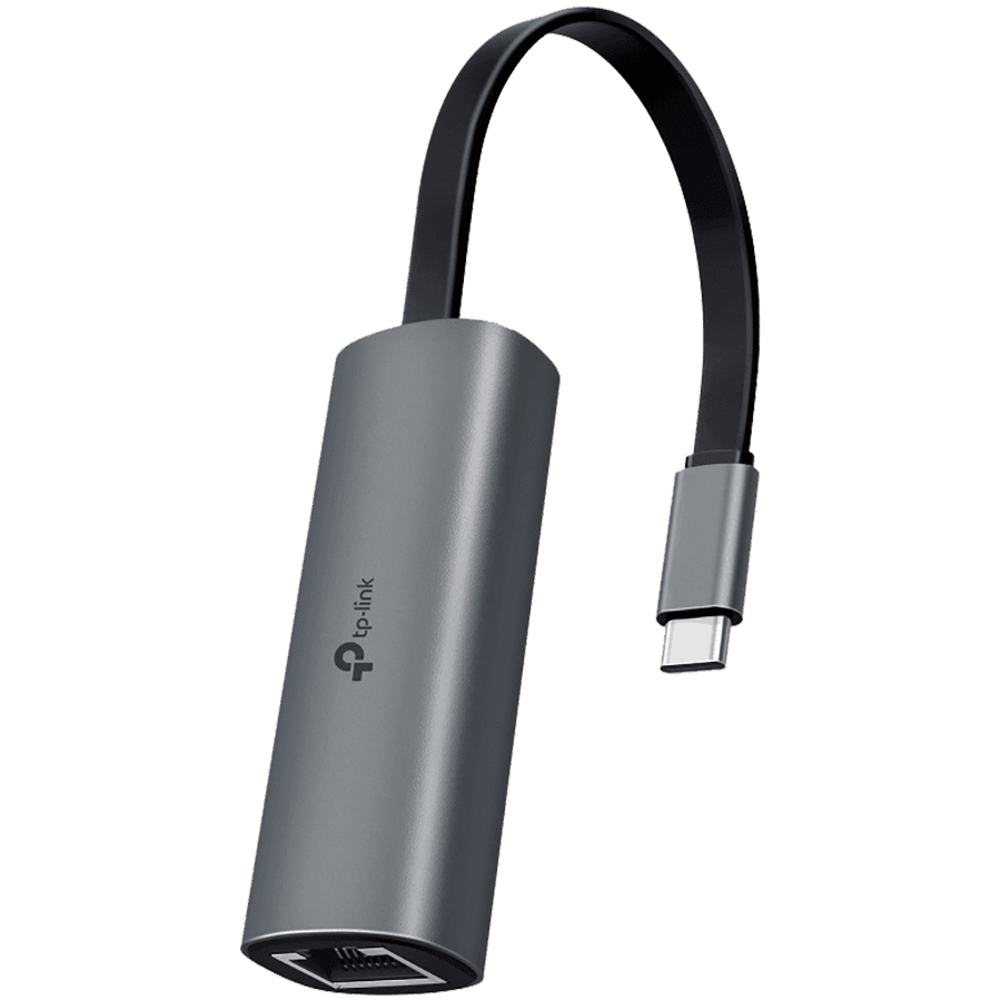 TP-Link USB 3.0 Type-C to 2.5 Gigabit Ethernet Network Adapter, 1xUSB 3.0 Type-C Connector, 1x2.5 Gigabit Ethernet Port, Foldable and Portable Design, Plug and Play in Windows(7/8/8.1/10/11), Mac OS X (10.9 and later), Linux OS, iOS, iPadOS, ChromeOS