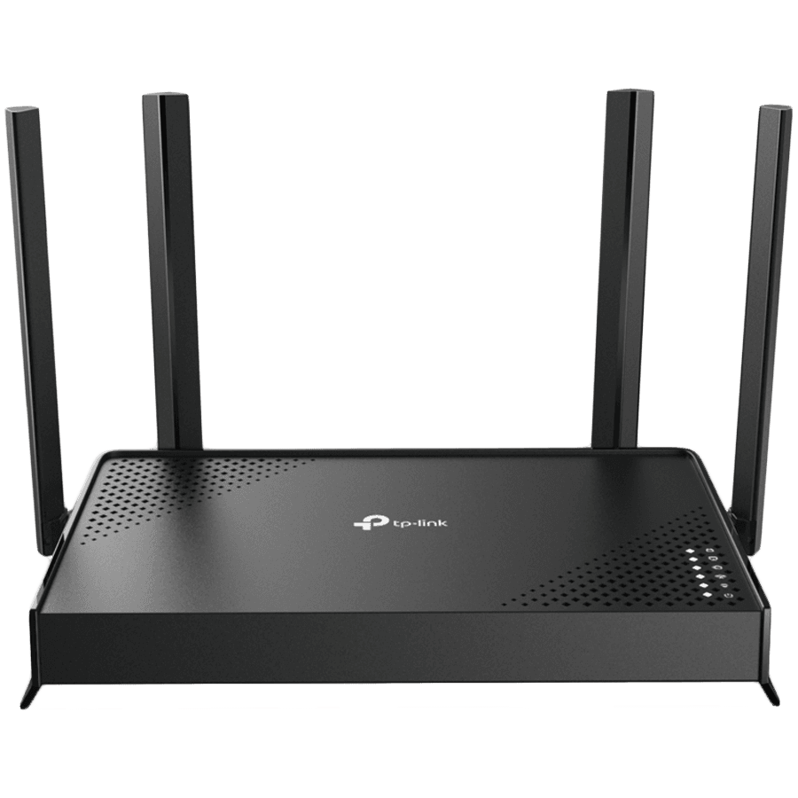 TP-Link Archer BE220 BE3600 Dual-Band Wi-Fi 7 Router, 688 Mbps at 2.4 GHz + 2882 Mbps at 5 GHz, 4x external Ant., 2.0 GHz Quad-Core CPU, 1x 1G WAN port + 4x1 G LAN ports, MLO, 4096-QAM, OFDMA, HE160 on 5GHz, Tether App, WPA3, Access Point Mode, IPv6