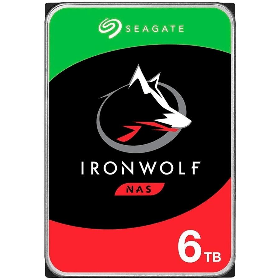 HDD NAS SEAGATE IronWolf (3.5", 6TB, 5400rpm, SATA 6GB/s)