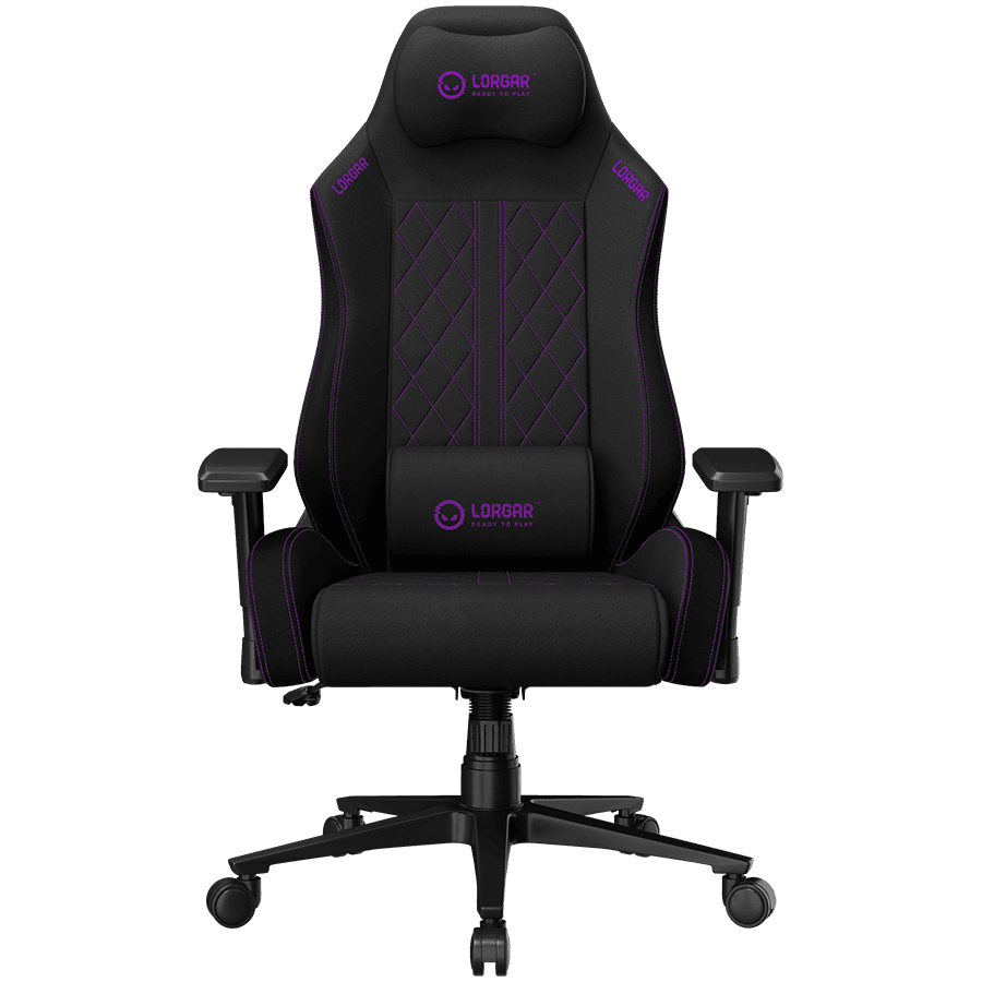 LORGAR CHA41 Fabric Gaming Chair Advanced Black/Purple