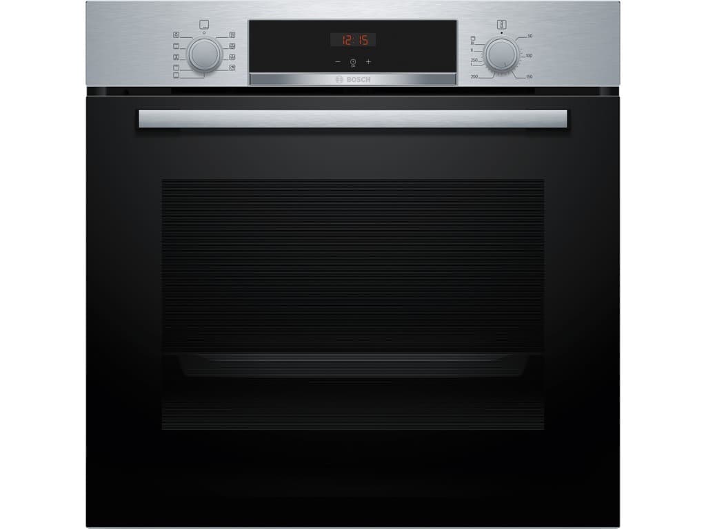 BOSCH pećnica Serie 4| INOX, A, EcoClean, 71L,Teleskopska vodilica, 7 programa,old:HBA513BS1