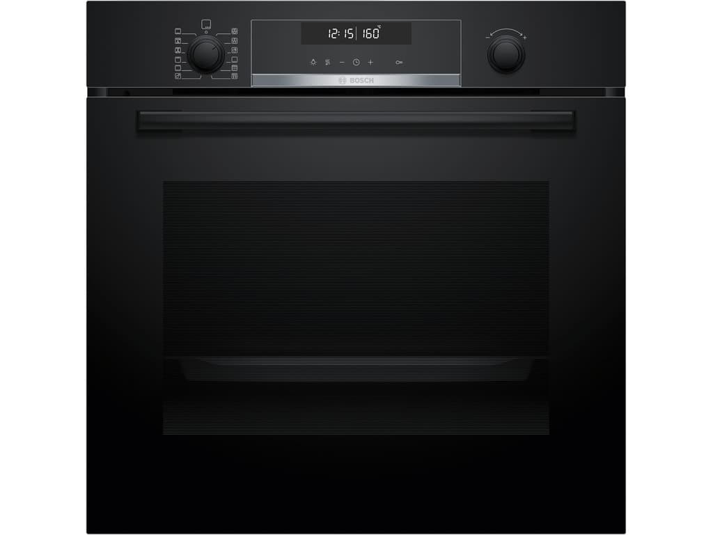 BOSCH pećnica Serie 6| CRNA, A, PIROLIZA, AutoPilot 30,71L,AirFry, Teleskopska vodilica, 10 progra
