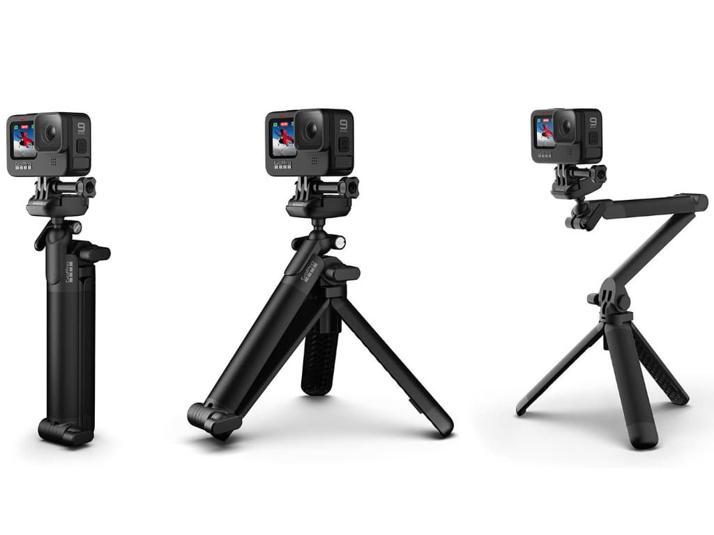 GoPro 3-Way selfie stick,ergonomski nosač kamere,stativ podesiv po visini, za sve kamere
