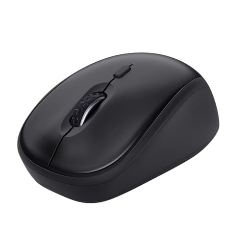 YVI+ WIRELESS MOUSE BLACK, crni, 1600 DPI, bežični
