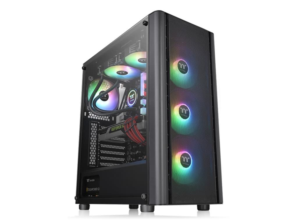 Thermaltake V250 TG ARGB Air Mid tower, tempered glass, 3x 120mm ARGB fans, 1x 120mm standard