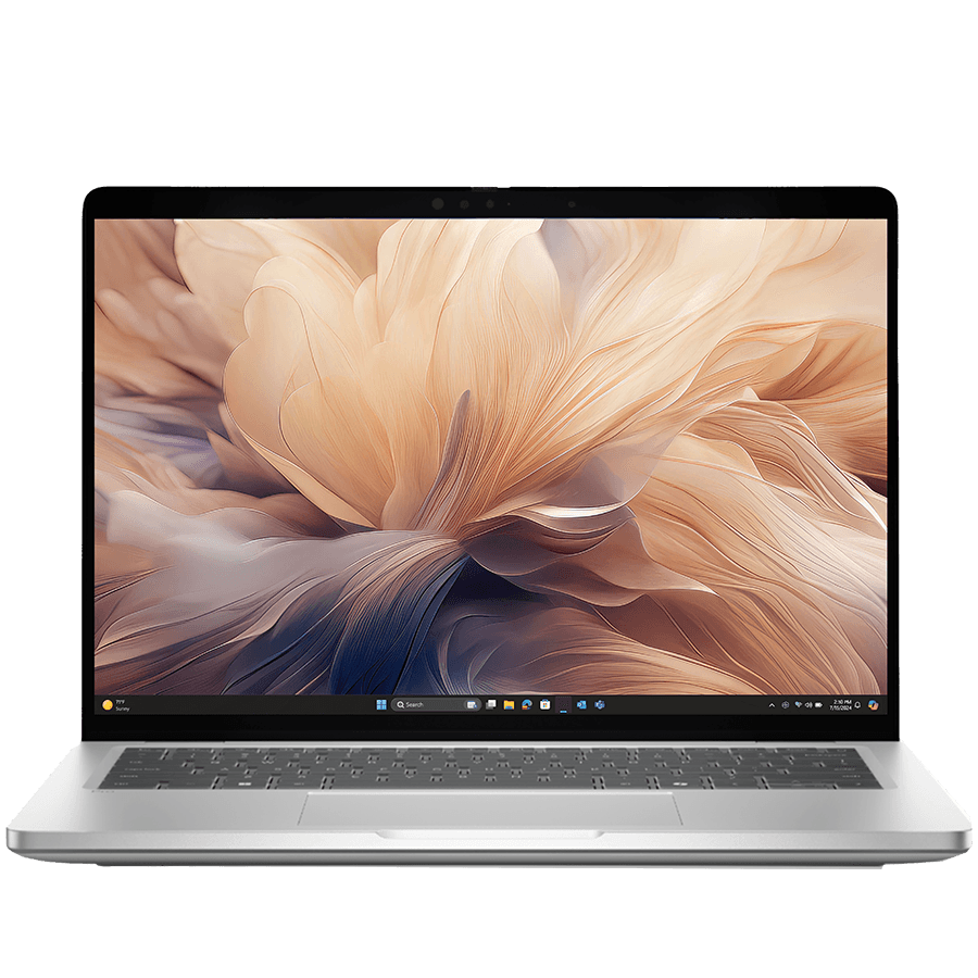 Dell Pro 14 PC14250, 14" FHD+ (1920x1200), Ultra 5 235U, 1x16GB DDR5, M.2 512GB SSD, Integrated GPU, WiFi 6E + BT 5.3, FHD HDR+IR Cam, 2x USB 3.2, 1x USB C 3.2, 1x USB C THB4, RJ-45, Backlit kb, Ubunut, 3Yr