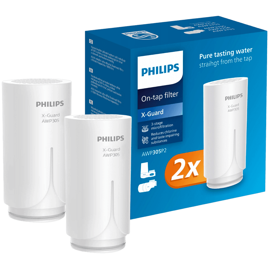PHILIPS Filter uložak za slavinu AWP305P2/10 X-Guard, mikrofiltracija, 1.000 l, 2 kom