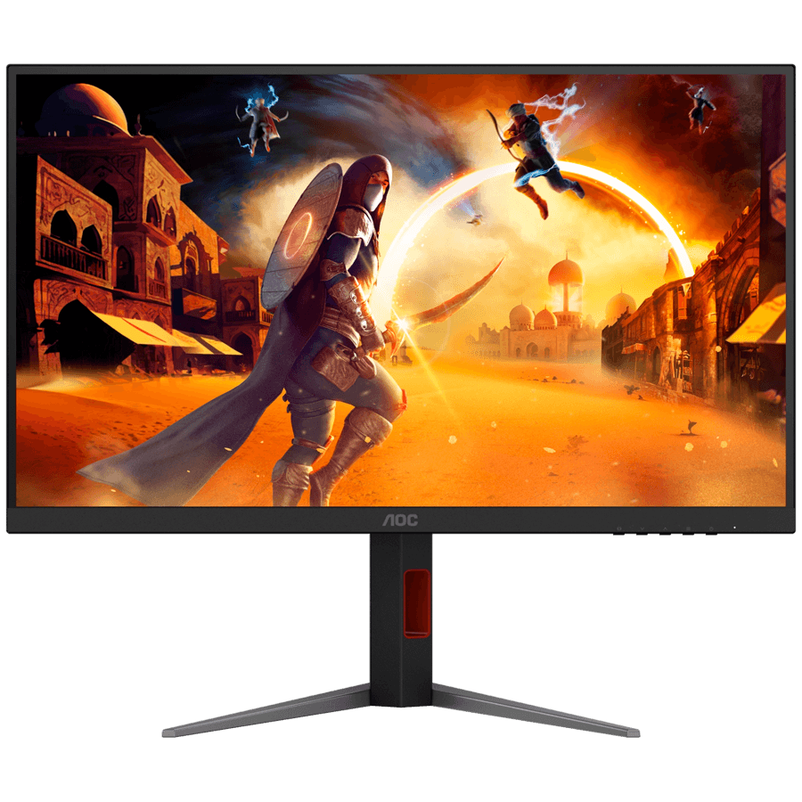 AOC Monitor Gaming U27G4XM 27", 4K UHD (3840x2160), Fast IPS, Mini LED, 160Hz, 1ms (GTG), 1200 cd/m2, 1000:1, Adaptive Sync, G-Sync Compatible, HDR1000, USB hub, 2x HDMI 2.1, 1x DP 1.4, Full Ergo