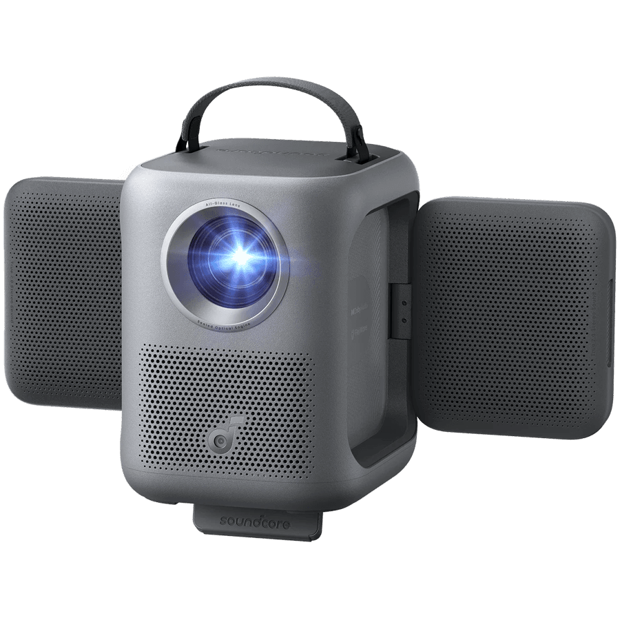 Anker, soundcore Nebula P1i Black, 1080p FULL HD, 2x 10W Flipable Speakers with Dolby Audio, up to 150" Screen Size, Screen Fit with Auto Keystone Correction, Google TV.